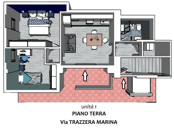 Appartamenti in vendita in via Trazzera Marina Capo d&#8217;Orlando, Me, NextCasa