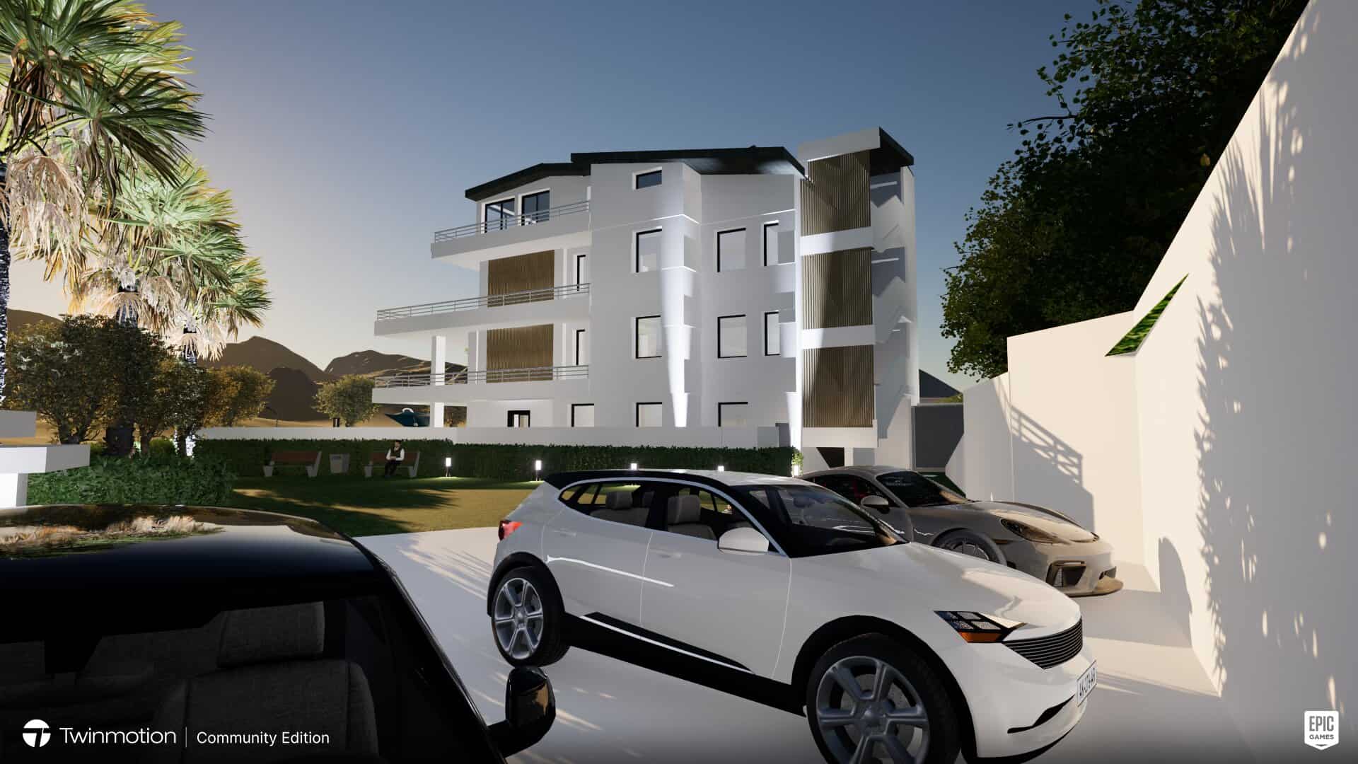 Appartamento moderno in vendita a Capo D'Orlando con balconi e vista panoramica.