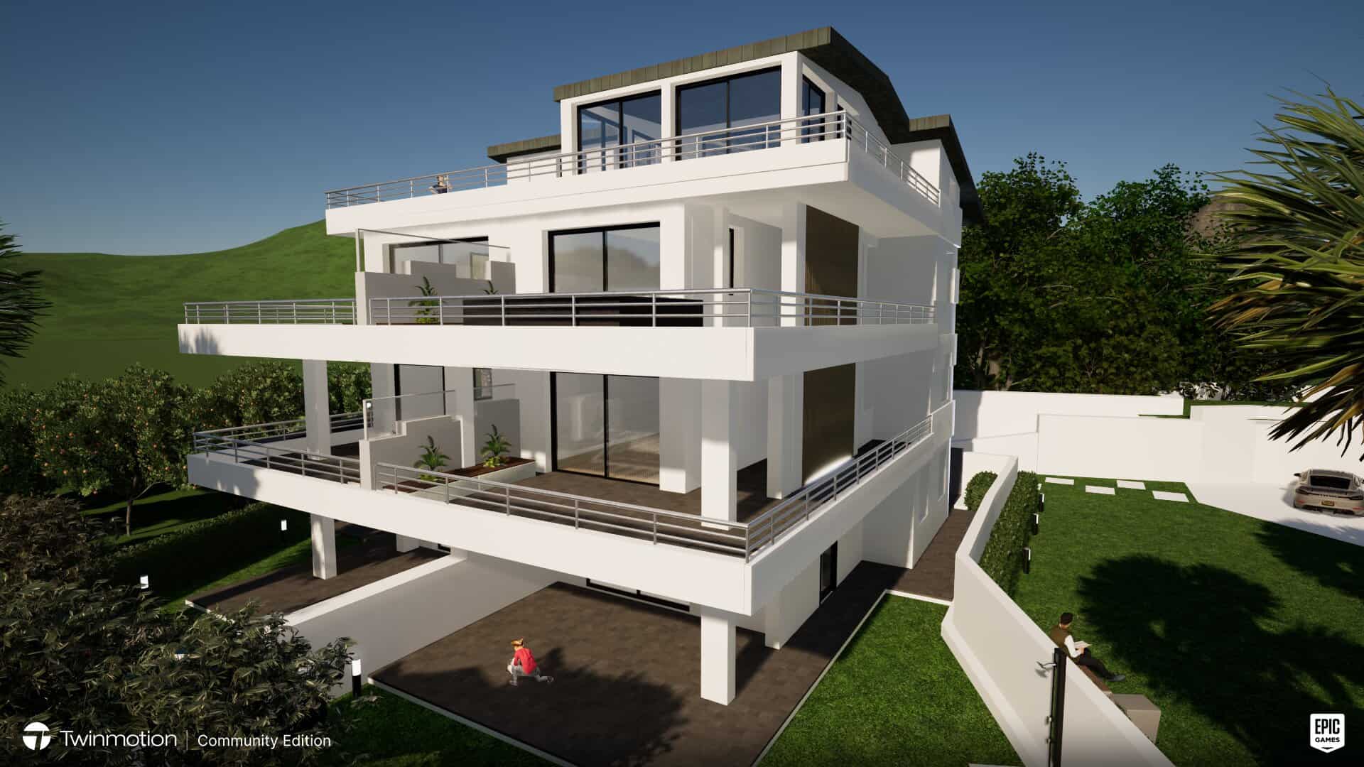 Appartamento moderno con ampie terrazze e vista panoramica in Via C.da Catutè, Capo D'Orlando, ME.